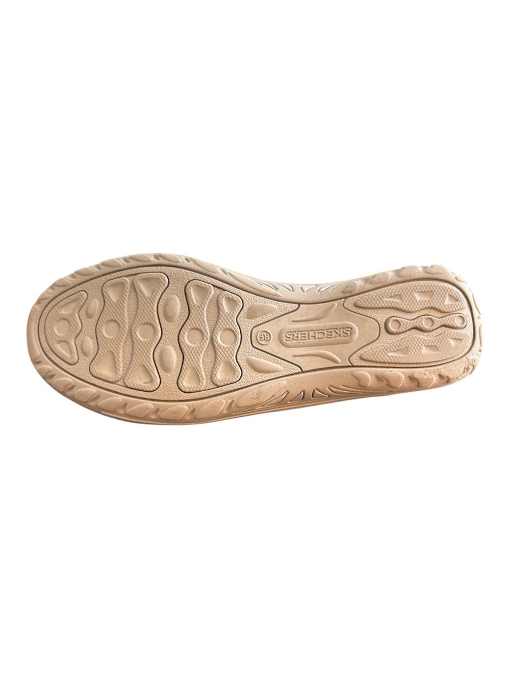 SKECHERS WOMENS REGGAE FEST DARK TAUPE COMFORT SHOE SIZE 8.5 RELAXED FIT - Picture 10 of 11